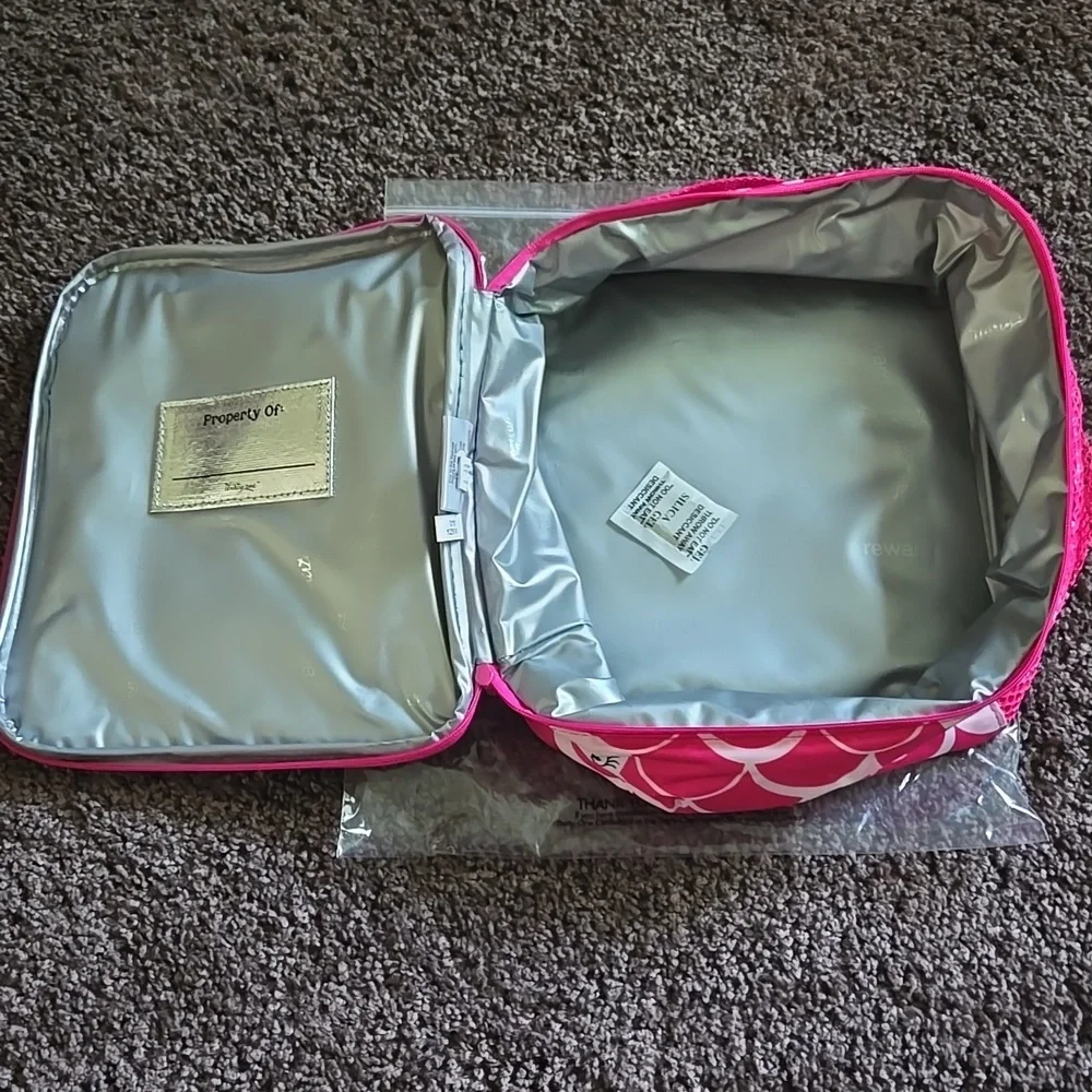 NEW Thirty One Pink Unicorn Thermal Lunch Bag